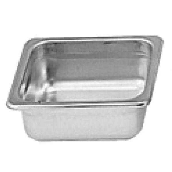 Sixth-Size S/S Steam Pan, 2" Deep- Quantity of 3 STPA9162