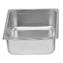 Sixth-Size S/S Steam Pan, 4" Deep- Quantity of 3 STPA9164
