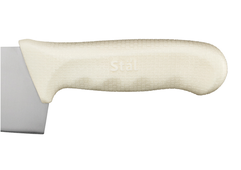Winco Stäl 10″ Chef’s Knife, Hollow Ground