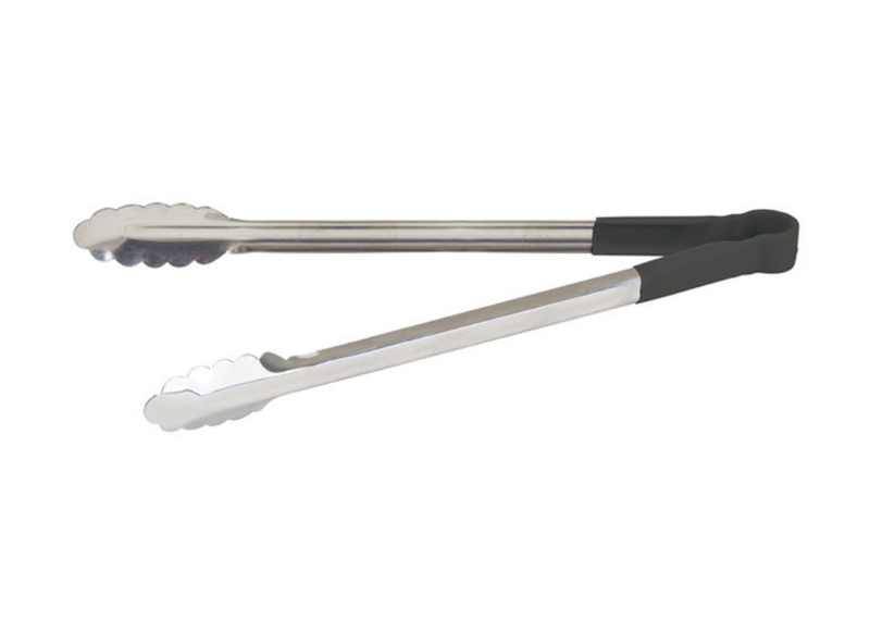 Winco Heat Resistant Heavy Duty Utility Tongs - Various Sizes/Colours