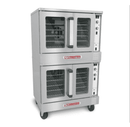 Southbend SLGS/22SC SilverStar Double Full Size Natural Gas Convection Oven - 144,000 BTU