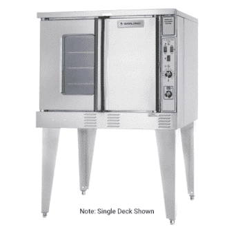 Garland SUMG-GS-20ESS Double Full Size Liquid Propane Gas Convection Oven - 106,000 BTU
