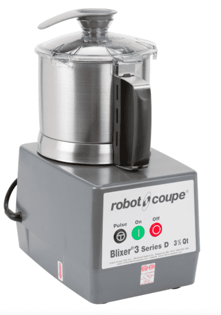 Robot Coupe Blixer 3 Food Processor with 3.5 Qt. Stainless Steel Bowl and Single Speed - 1 1/2 hp