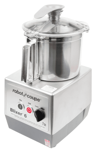Robot Coupe Blixer 6 Food Processor with 7 Qt. Stainless Steel Bowl and Two Speeds - 3 hp