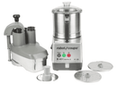 Robot Coupe R401 Combination Continuous Feed Food Processor with 4.5 Qt. Stainless Steel Bowl - 1 1/2 hp