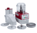 Robot Coupe R2CLR Dice Combination Continuous Feed Food Processor / Dicer with 3 Qt. Clear Bowl - 2 hp