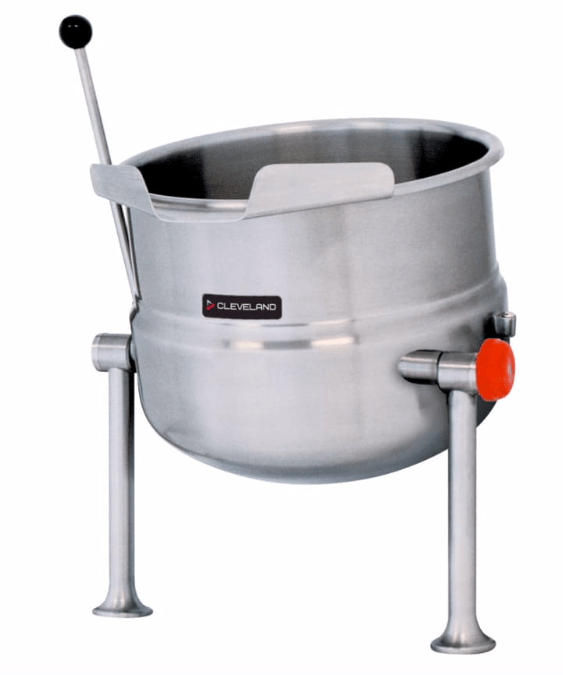 Cleveland KDT-6-T 6 gal Steam Kettle - Manual Tilt, 2/3 Jacket, Direct Steam