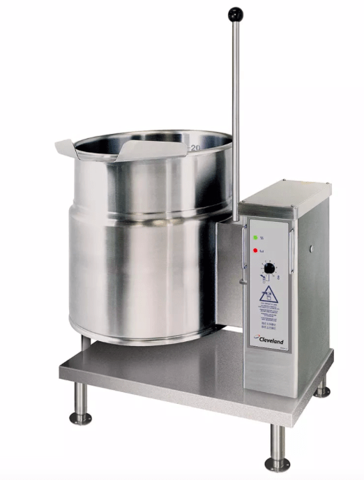 Cleveland KET-3-T 3 gal Steam Kettle - Manual Tilt, 2/3 Jacket, 240v/1ph