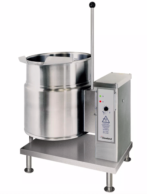 Cleveland KET-6-T 2403 6 gal Steam Kettle - Manual Tilt, 2/3 Jacket, 240v/3ph