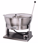 Cleveland SET15 15 gal. Countertop Tilt Skillet - Removable Lid, Peened Interior, 208v/3ph