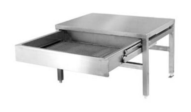 Cleveland ST28 28" x 26" Stationary Equipment Stand for Single Kettle Models, Open Base