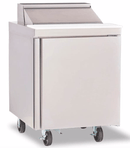 Delfield 4427NP-6 27" Sandwich/Salad Prep Table w/ Refrigerated Base, 115v