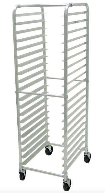 Advance Tabco PR12-5K 20 1/4"W 12 Sheet Pan Rack w/ 5" Bottom Load Slides