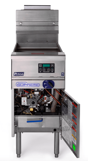 Pitco SSPG14 12 Gallon Pasta Cooker w/ Digital Control, Stainless, Natural Gas