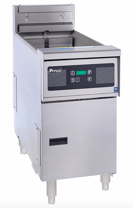 Pitco SE14 Electric Fryer - (1) 50 lb Vat, Floor Model, 208v/1ph