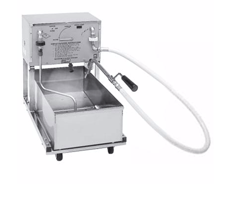 Pitco RP14 55 lb Commercial Fryer Filter - Suction, 120v