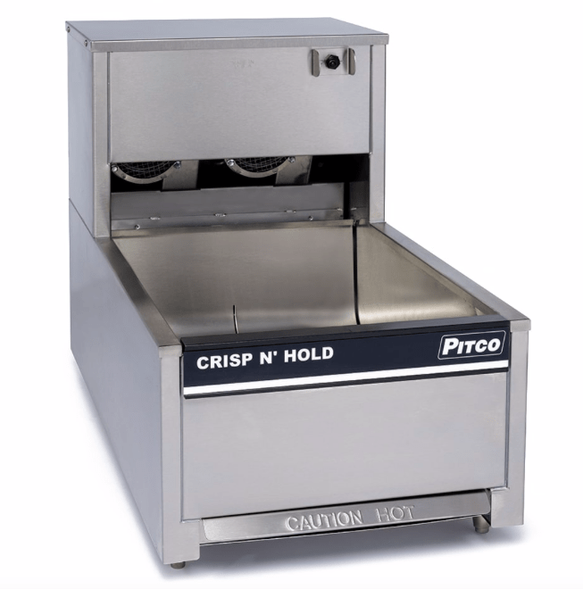 Pitco PCC-14 14" Crisp 'N Hold™ Countertop Fry Warmer Dump Station - Underburner, 120v