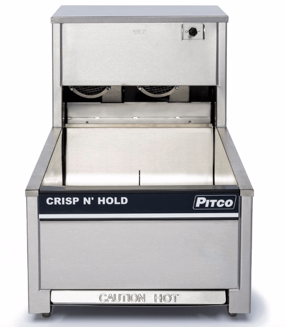 Pitco PCC-14 14" Crisp 'N Hold™ Countertop Fry Warmer Dump Station - Underburner, 120v