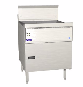 Pitco FBG24 Gas Fryer - (1) 87 lb Vat, Floor Model, Natural Gas