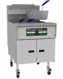 Pitco SGM24 Gas Fryer - (1) 150 lb Vat, Floor Model, Natural Gas