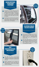Pro-Kold DDC-80 Curved Glass 74" Refrigerated Deli Case - Available in White, Black or S/S Finish