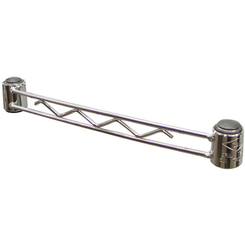 18" Shelving Bar for Chrome Wire Shelving (Pair)