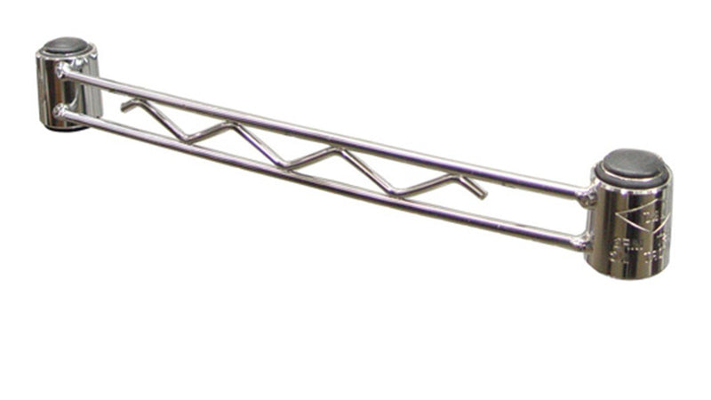 21" Shelving Bar for Chrome Wire Shelving (Pair) CSB21