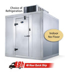 Amerikooler Walk-In Storage Cooler / INDOOR / No Floor / 6'W x 10'L x 7' 2.25"H