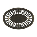 Tablecraft 1071BR 8" Oval Brown Plastic Basket