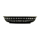 Tablecraft 1074BK 9" Oval Black Plastic Basket