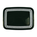 Tablecraft 1077FG 10.75"X7.75"X1.5" Forest Green Rectanglular Basket