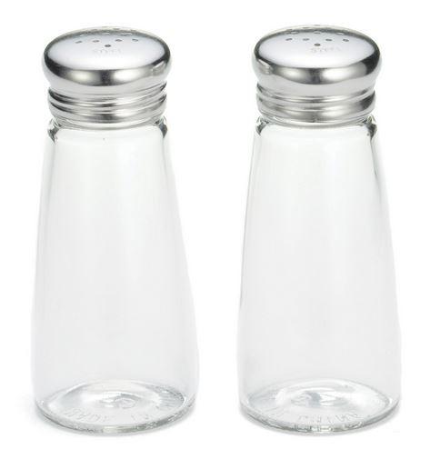 Tablecraft 132S&P 3 Oz Salt & Pepper Shaker Smooth
