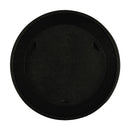 Tablecraft 15759BK Black Round Platter w/Base