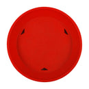 Tablecraft 15759R Red Round Platter w/Base