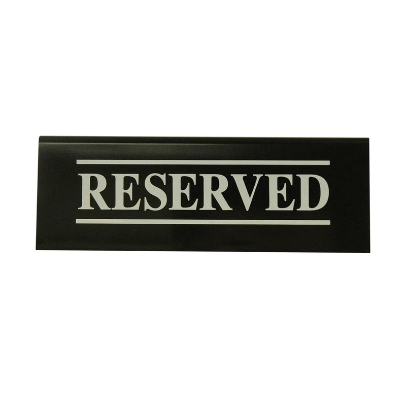 Tablecraft 2060A Reserved Table Tent Display