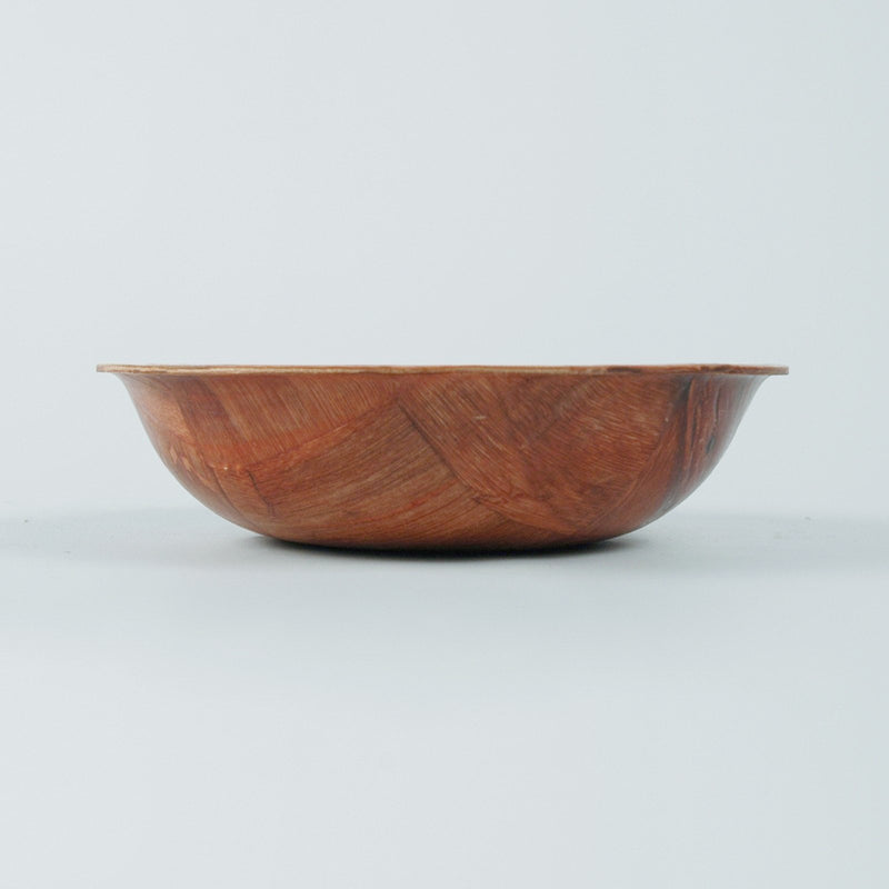 Tablecraft 206 6" Round Woven Wood Bowl