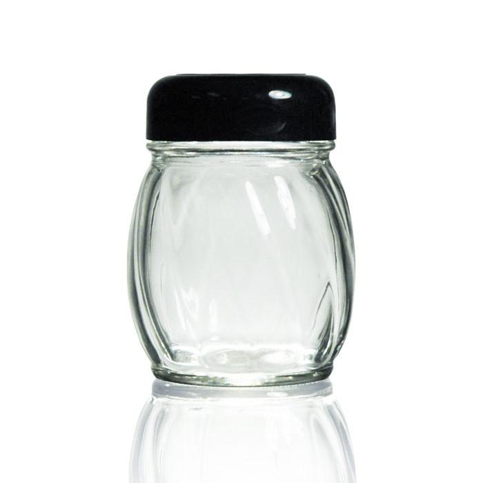 Tablecraft 6 Oz Cheese Shaker Perforated Plastic Top