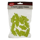 Tablecraft 33Y Free Flow Screened Pourer Yellow 12/Pack