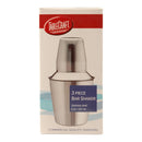 Tablecraft 375 8 Oz SS 3 Piece Bar Shaker