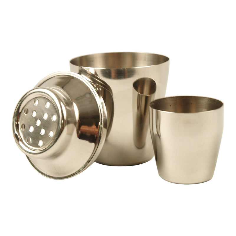 Tablecraft 375 8 Oz SS 3 Piece Bar Shaker