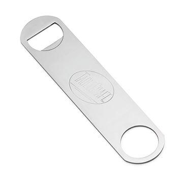 Tablecraft 396 Stainless Flat Pocket Bottle Opener