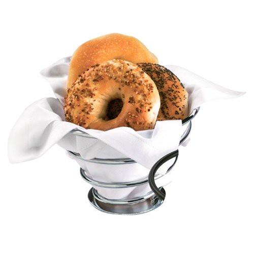 Tablecraft 8175 Large Chrome Basket Galaxy