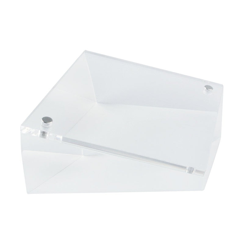 Tablecraft A361 Acrylic Card Holder With Magnetic Clips