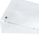 Tablecraft A361 Acrylic Card Holder With Magnetic Clips