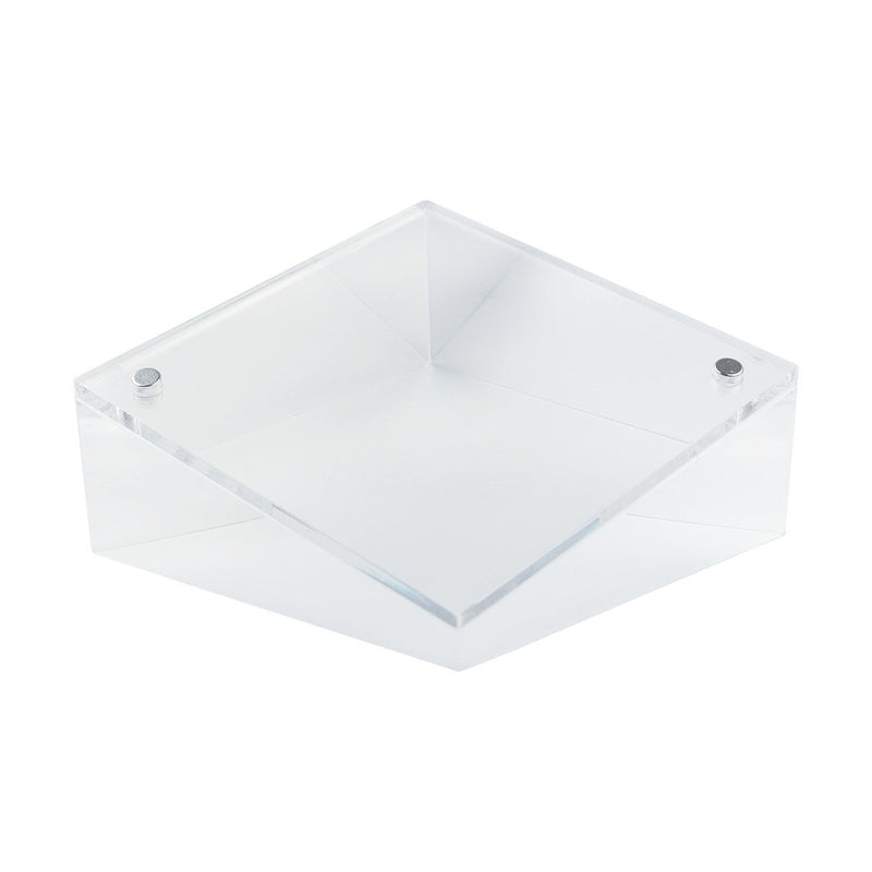 Tablecraft A361 Acrylic Card Holder With Magnetic Clips