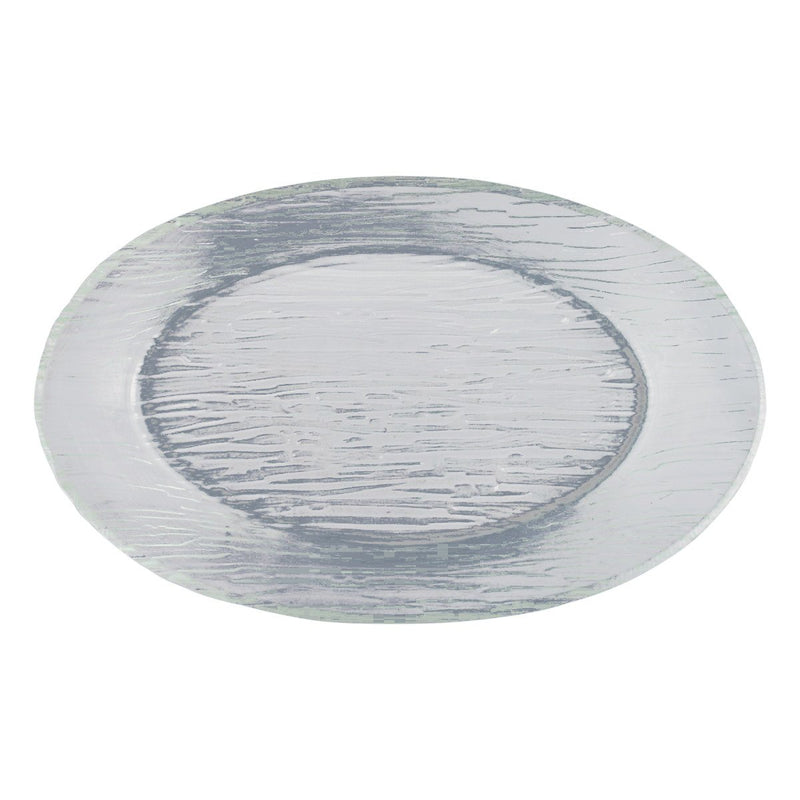 Tablecraft AB149 14"X8.5"X3" Acrylic Oval Bowl