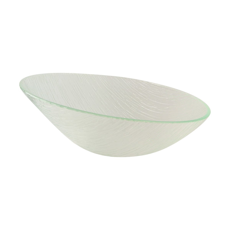 Tablecraft AB176 17" x 7" Oval Acrylic Bowl