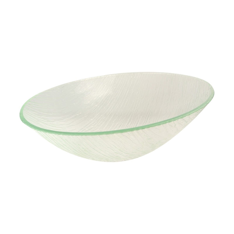 Tablecraft AB176 17" x 7" Oval Acrylic Bowl