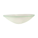 Tablecraft AB176 17" x 7" Oval Acrylic Bowl