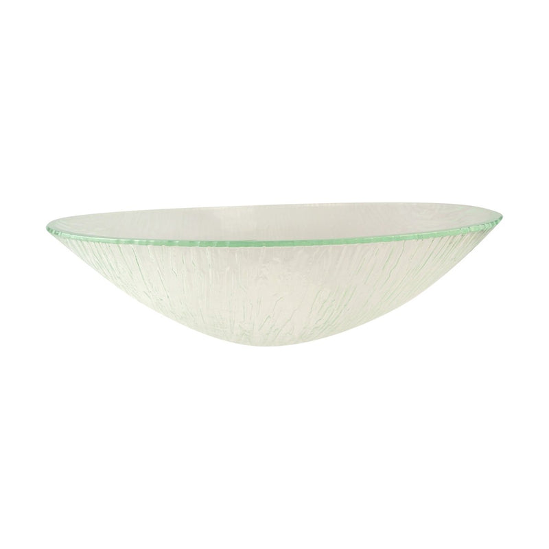 Tablecraft AB176 17" x 7" Oval Acrylic Bowl